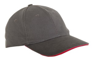 LAHTI PRO Czapka z daszkiem bawełniana szara /L1814300_1/