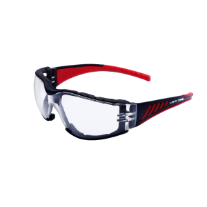 LAHTI PRO Okulary ochronne bezbarwne z pianką odporność mechaniczna "FT"/L1500500/