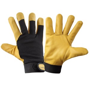 LAHTI PRO Rękawice ocieplane brązowo-czarne rozmiar 10 /L251210K/