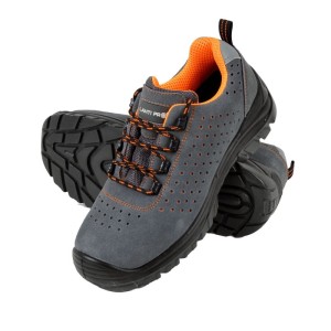 LAHTI PRO Buty robocze zamszowe z otworami S1P SRC rozmiar 40 /L3041640/