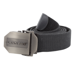 LAHTI PRO Pasek do spodni z klamrą szary /L9020200/