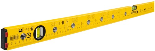 STABILA Poziomica z otworami do znakowania typ 70 ELECTRIC, 120 cm  /16136/