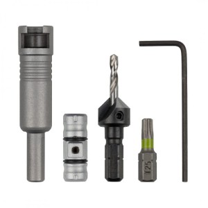 WOLFCRAFT FLIPBIT - uchwyt dwustronny do montażu akcesoriów, zestaw startowy,  3082000