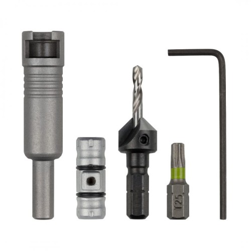 WOLFCRAFT FLIPBIT - uchwyt dwustronny do montażu akcesoriów, zestaw startowy,  3082000