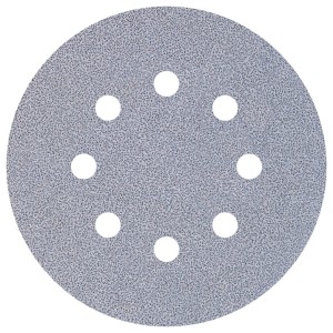 WOLFCRAFT Kpl. 5 krążków ściernych perfor. do szlif. mimośr.  Śr 125mm Gr. 180 1157000