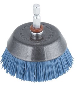 WOLFCRAFT Szczotka nylon czołowa śr. 65mm niebieska=dokładna 2729000