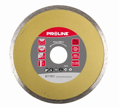 PROLINE Tarcza diamentowa pełna 230x2.8x5.5x22.23 mm,  87104