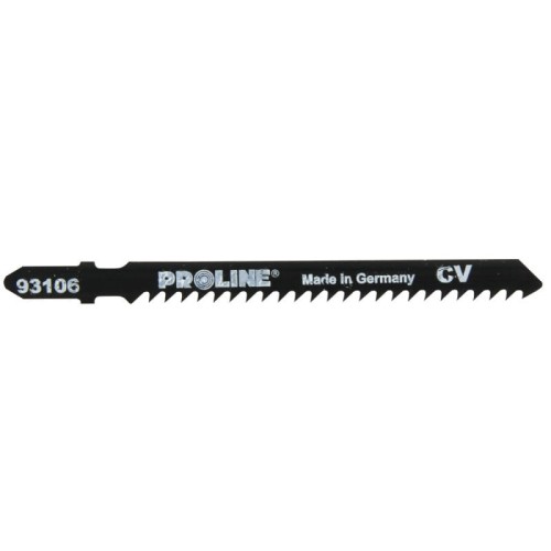 PROLINE Brzeszczoty do wyrzynarki, do szybkiego cięcia zgrubnego, 5 sztuk, 100/75 mm, 8 TPI, typ T (A),  93106