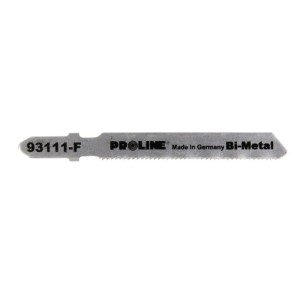 PROLINE Brzeszczoty do wyrzynarki do metalu Bi-metal, aluminium i plexi, 5 sztuk, 75/50 mm, 21TPI, typ T (A), 93111F