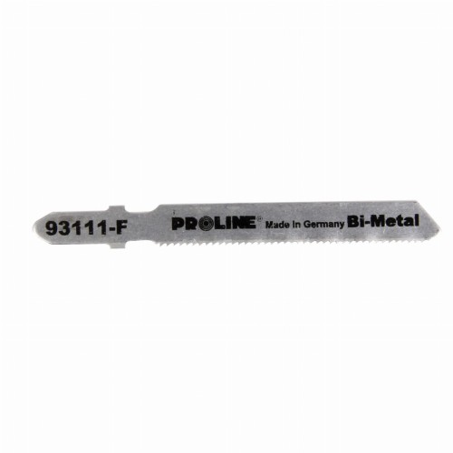 PROLINE Brzeszczoty do wyrzynarki do metalu Bi-metal, aluminium i plexi, 5 sztuk, 75/50 mm, 21TPI, typ U (B), 93411F
