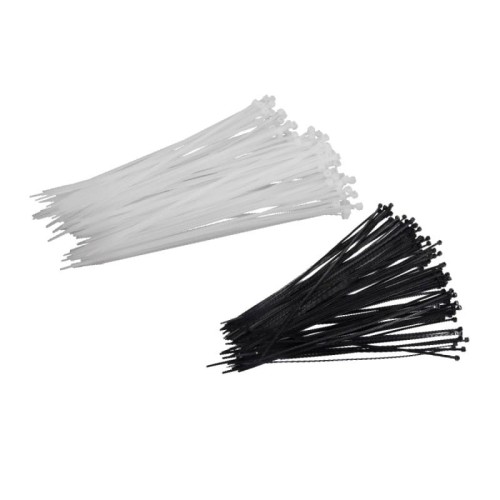 PROLINE Opaski zaciskowe nylonowe białe, 4.8x200 mm, 100 sztuk,  59121B