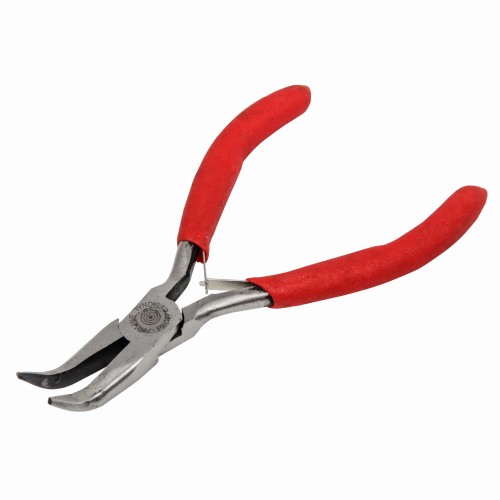PROLINE Szczypce MicroB półokrągłe wygięte 120 mm,  28734