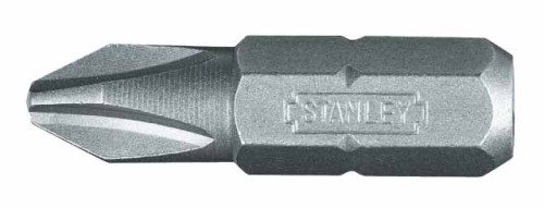 STANLEY Końcówka Phillips nr.2/25mm, uchwyt 6-kąt 1/4" 3szt.  68-946