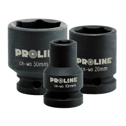 PROLINE Nasadka udarowa sześciokątna CrMo 1/2" 15 mm, L=39 mm,  18415