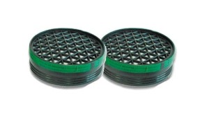 LAHTI PRO Pochłaniacze UNO NEW do pólmasek EUROMASK - A1, kpl 2szt. /46055/