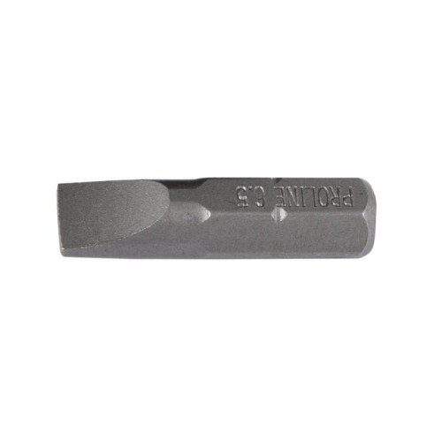 PROLINE Końcówka płaska 1/4" 6.5x1.2 mm, L=25 mm, 10 sztuk  10616
