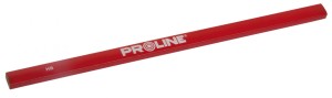 PROLINE Ołówki stolarskie HB, czerwone, 2 sztuki,  38202