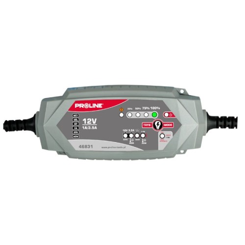 PROLINE Prostownik inwertorowy do akumulatorów 12V, 3.5A/1A 46831