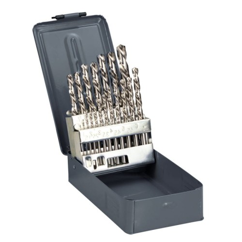 PROLINE Wiertła do metalu HSS DIN338 szlifowane  szt.19(1-10mm)  77219