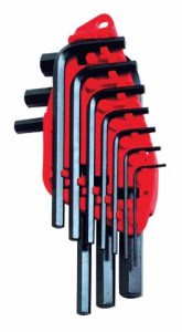 STANLEY Klucz imbusowy kpl. 10szt. (1,5-10mm) zasobnik plast.  69-253