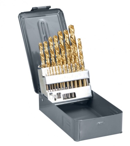 PROLINE Wiertła do metalu HSS TIN DIN338 szlifowane szt.19(1-10mm)proline 77990