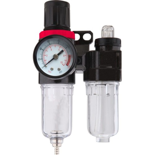 PROLINE Reduktor z manometrem, filtrem i naolejaczem 1/4", 66385