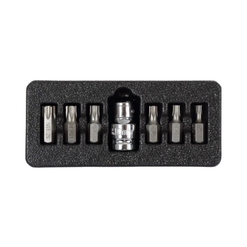 PROLINE Zestaw 7 sztuk końcówek TORX security T20-T55,  10752