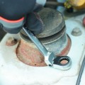 PROLINE Klucz oczkowo-płaski z grzechotką i przegubem 18 mm CV 35458