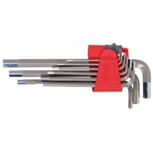 PROLINE Klucze imbusowe długie komplet 9 sztuk, 1.5-10 mm ,  48320
