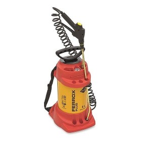 MESTO Opryskiwacz budowlany olejoodporny Ferrox Plus 9 l, 6 bar, z zaworem  [3565F]