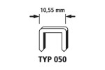 WOLFCRAFT Kpl. 2000 Zszywki stal typ50 6mm 7010000