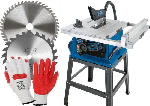 SCHEPPACH HS105 Pilarka tarczowa stołowa 255mm 2kW + GRATIS