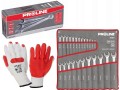 PROLINE Klucze oczkowo-płaskie CrV, zestaw 24el., 6-32mm 35324 + GRATIS