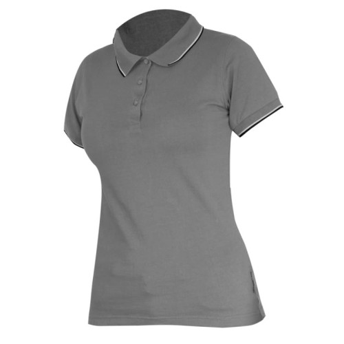 LAHTI PRO Koszulka polo damska, szara, 190 g/m2, rozmiar 3XL  /L4031506/