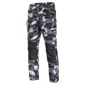 LAHTI PRO Spodnie robocze bojówki moro wzmocnione Slim Fit roz. XXL  (L4051405)