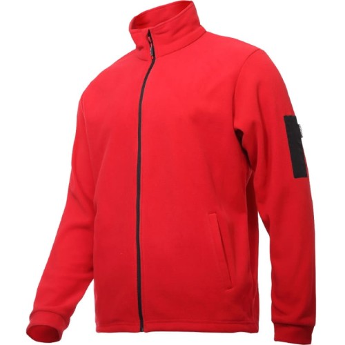 LAHTI PRO Bluza polar czerwony roz. XXL (L4012105)