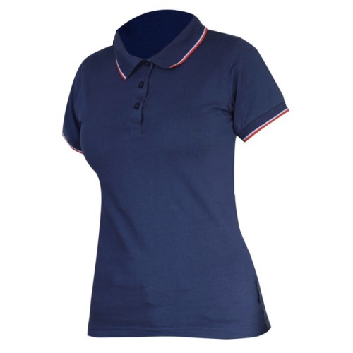 LAHTI PRO Koszulka polo damska 190 g/m2, granatowa, rozmiar 2XL  /L4031605/