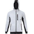 LAHTI PRO Bluza robocza z kapturem zapinana na suwak, szaro-czarna, rozmiar 3XL /L4012606/