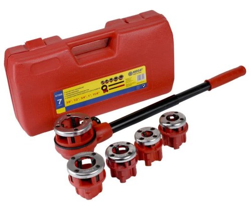 MEGA Zestaw gwintownic 3/8" - 1 1/4" /67205/