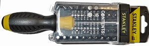 STANLEY Zestaw wkrętaków z etui - 34 części  70-885