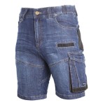 LAHTI PRO Spodnie, spodenki robocze jeansowe krótkie Slim Fit roz. 3XL  /L4070706/