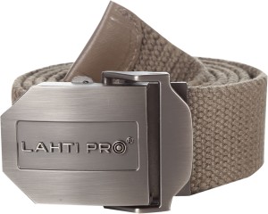 LAHTI PRO Pasek do spodni z klamrą khaki  /L9020400/