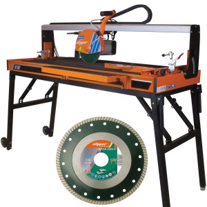 NORTON Clipper TR252 Przecinarka elektryczna do glazury, płytek, gresu długości 120cm1,5kW