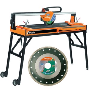 NORTON Clipper TR232L Przecinarka elektryczna do glazury, płytek, gresu długości 120cm