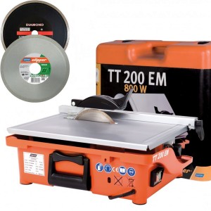 NORTON Clipper TT200 EM Przecinarka elektryczna do glazury, płytek, gresu + GRATIS