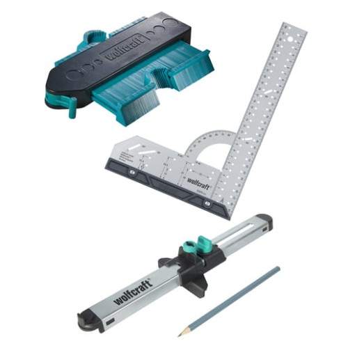 WOLFCRAFT Zestaw do dopasowania paneli laminowanych i projektowanie podłogi 6976000