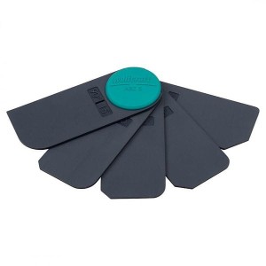 WOLFCRAFT Zestaw 5 sztuk kostek/gładzików do wygładzania fug silikonowych,  4332000