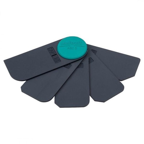 WOLFCRAFT Zestaw 5 sztuk kostek/gładzików do wygładzania fug silikonowych,  4332000