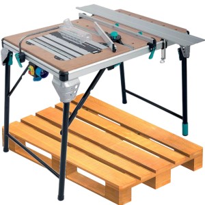 WOLFCRAFT Stół maszynowo-roboczy Master Cut 2500 PRO, BEZPIECZNA DOSTAWA NA PALECIE 6902300