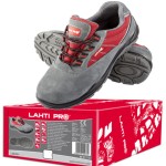 LAHTI PRO Buty robocze zamszowe z podnoskiem Oxford S1P SRC roz. 41 / L3042441 /